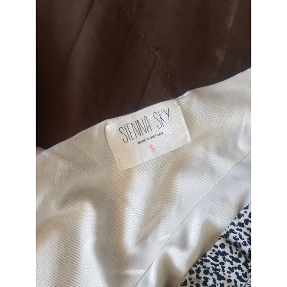 Sienna Sky Womens Dress Small Midi Leopard Animal Travel Mob Wife Bohemian Boho - Picture 10 of 13